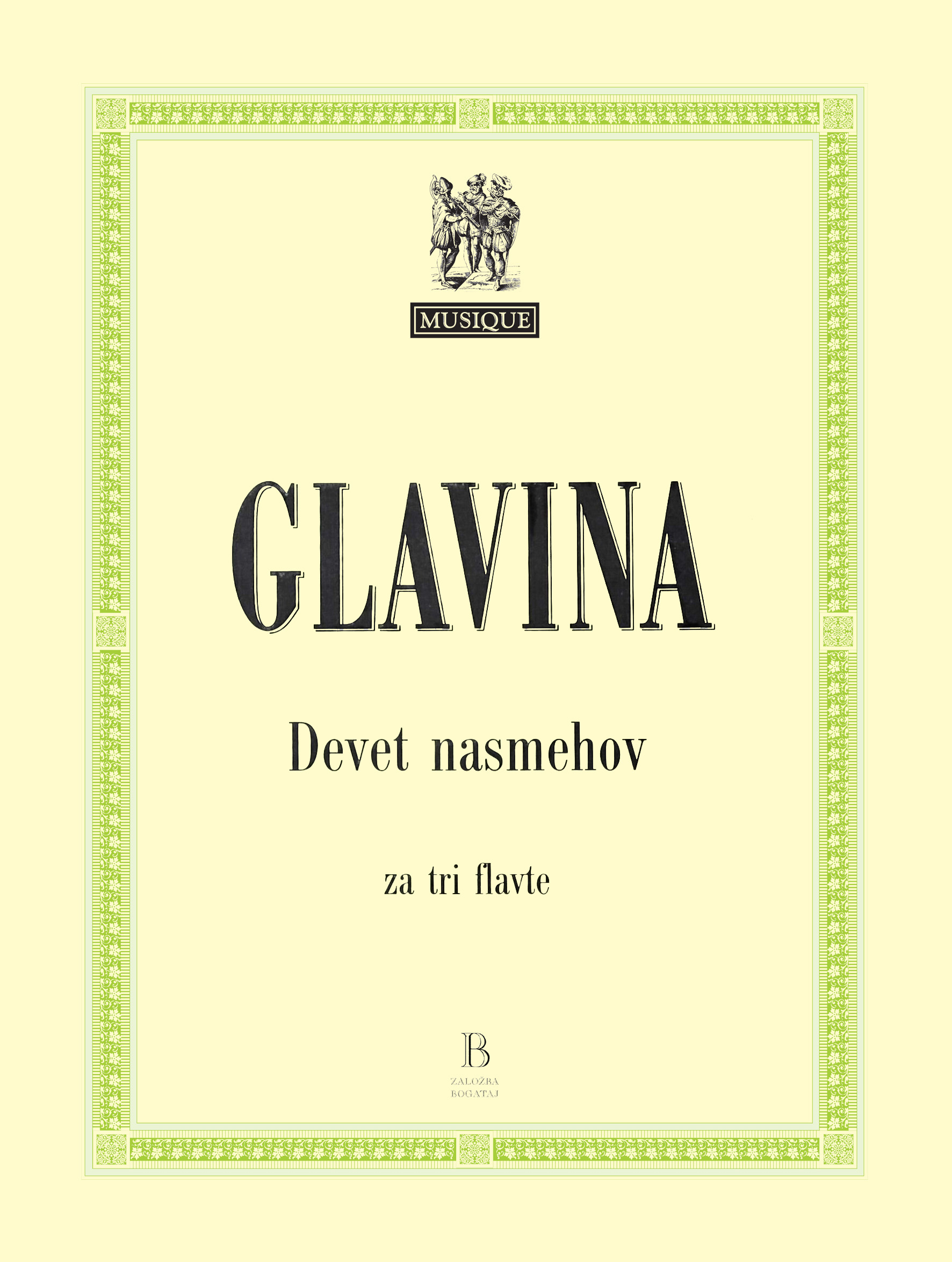 ZB09-glavina-devet nasmehov Devet nasmehov za tri flavte - slika 1