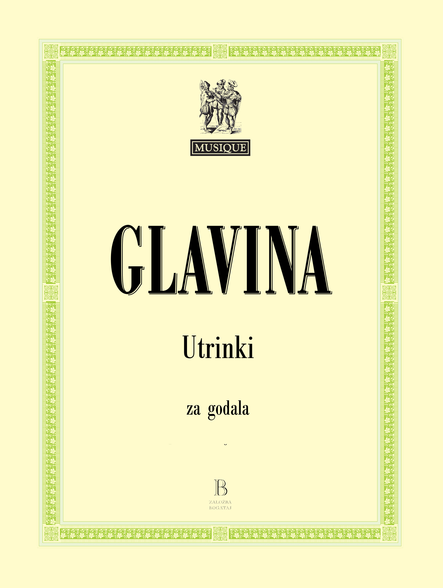 ZB11-glavina-utrinki Utrinki za godala - slika 1