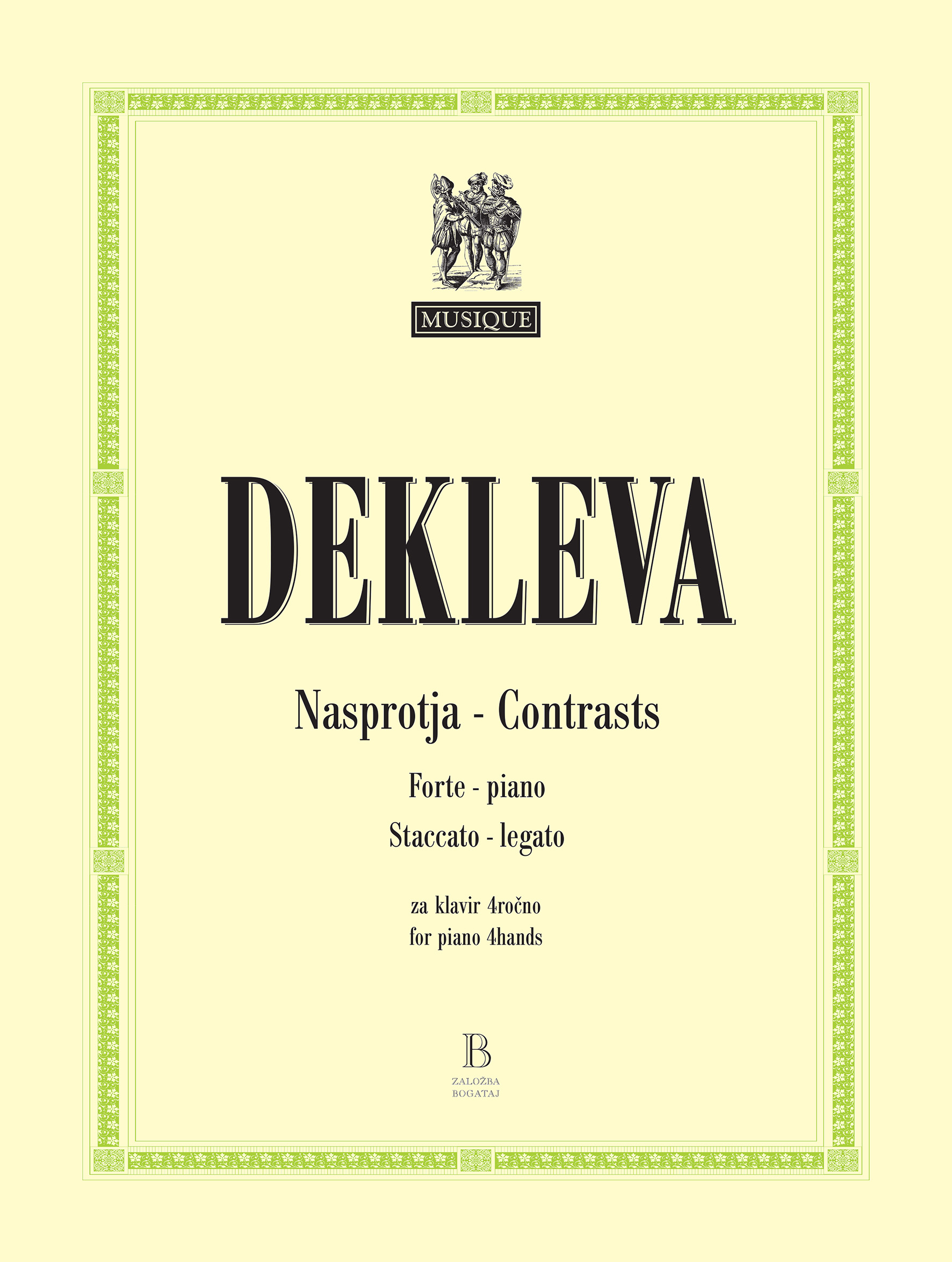 ZB18-dekleva-nasprotja Nasprotja / Contrasts za klavir štiriročno - slika 1