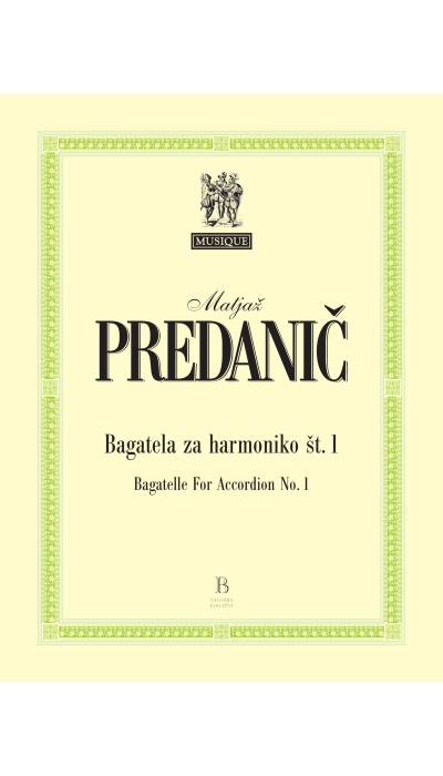 Bagatela za harmoniko št. 1