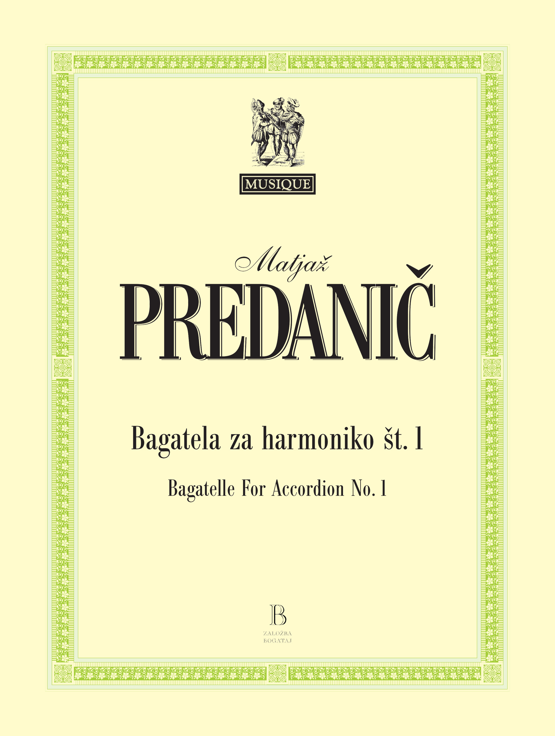 ZB55-predanic-bagatela za harmoniko Bagatela za harmoniko št. 1 - slika 1